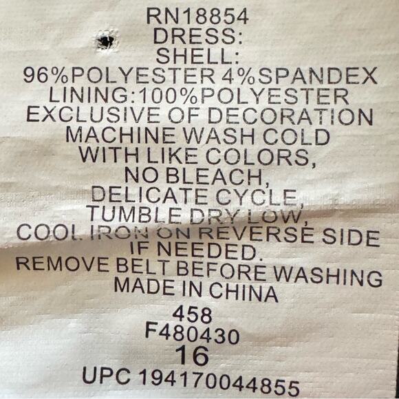 Rare Editions navy blue short sleeve a-line midi dress size 16
b36 - Picture 3 of 4